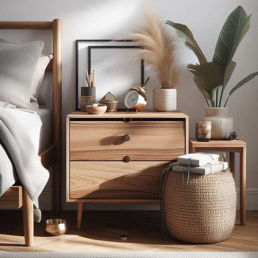 How to Decorate A Bedside Table
