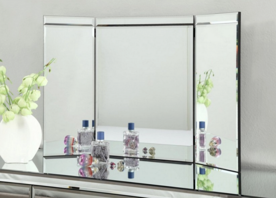 Vienna Tri Fold Vanity Mirror for Dressing table
