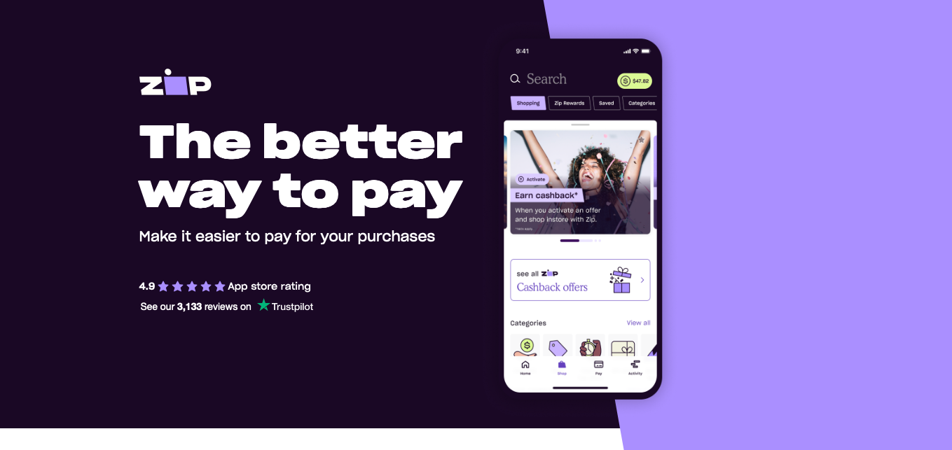 Zip The better way to pay