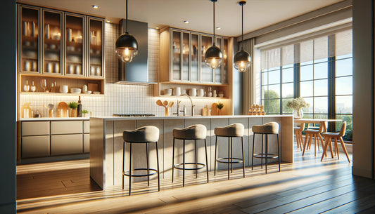 Velvet Effect Barstools