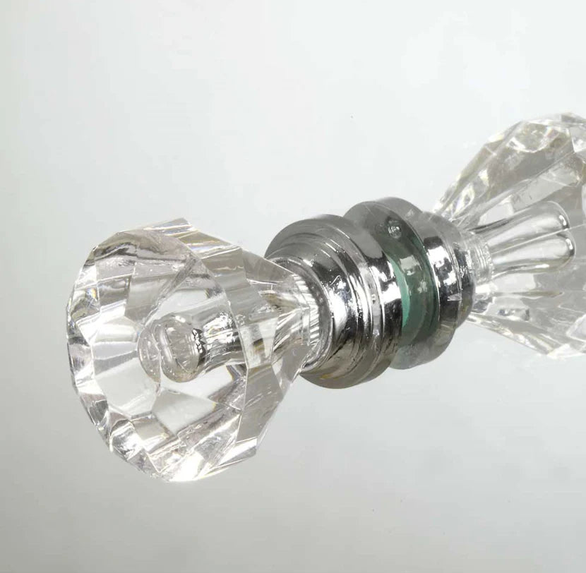 Pack of 4 Nevada Crystal Effect Handles