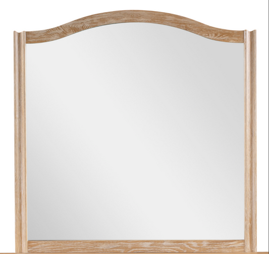 ONTARIO Oak Dressing Table Mirror Weathered Provincial Finish