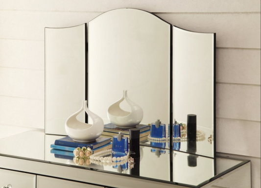 Clara Mirror Tri-Fold Mirror for Dressing table