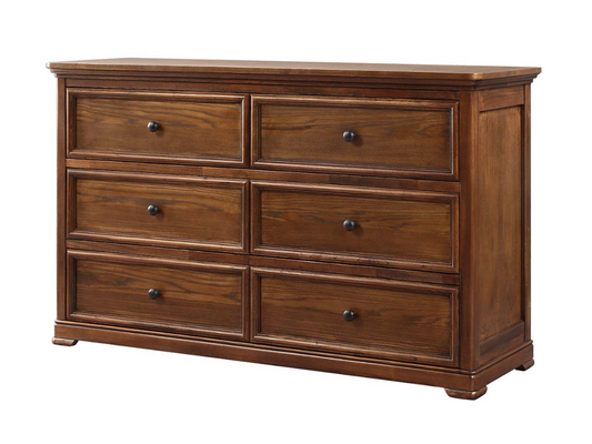 Windsor Dressing Table Ash Wood - Walnut Finish