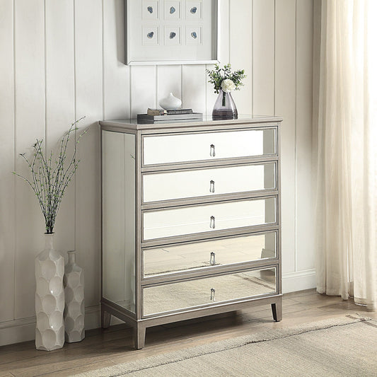 GATSBY Tallboy - Antique Silver Brushed