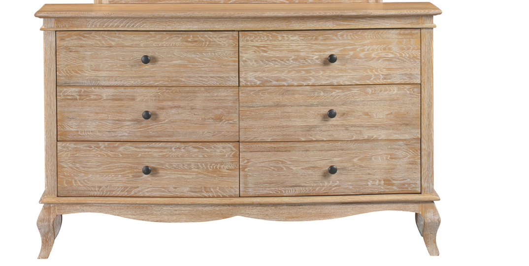 ONTARIO Oak Dressing Table Weathered Provincial Finish