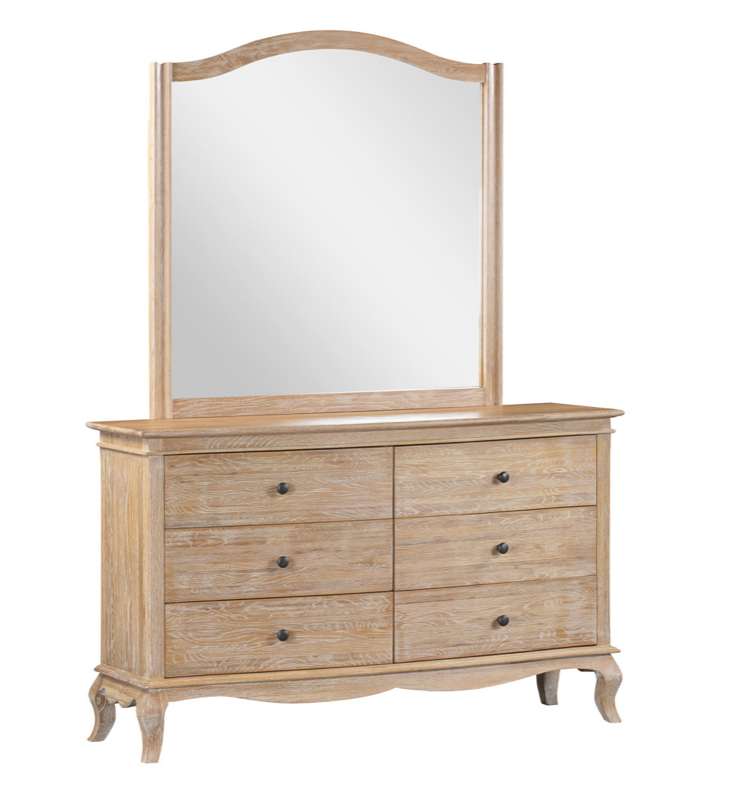 ONTARIO Oak Dressing Table Weathered Provincial Finish
